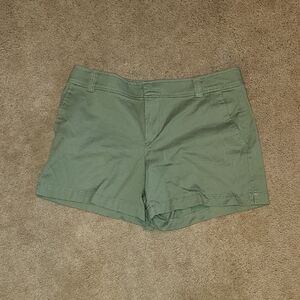 New York & Company Women's Green Shorts